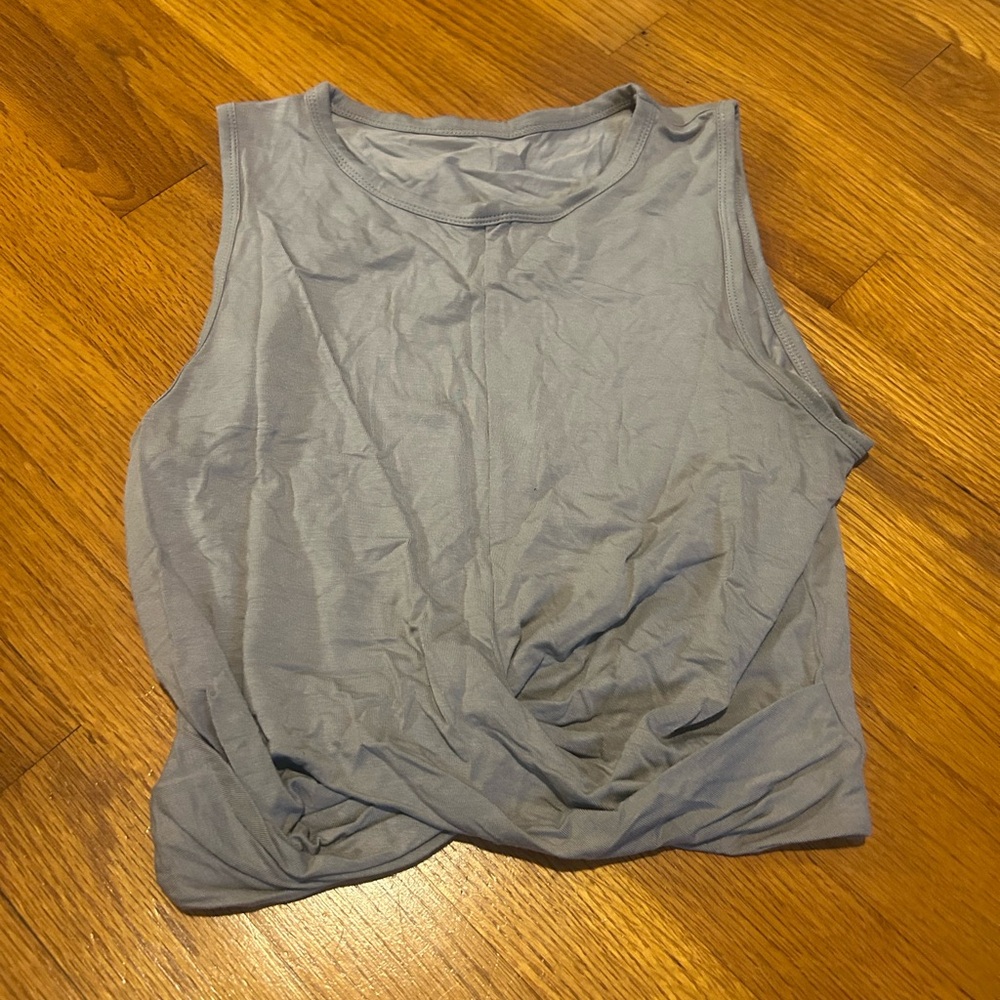 Beyond Yoga crop twist Tank Top